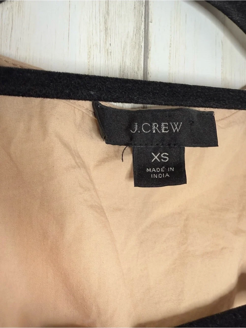 J. Crew Puff Taupe Puff-Sleeve Wrap Dress XS